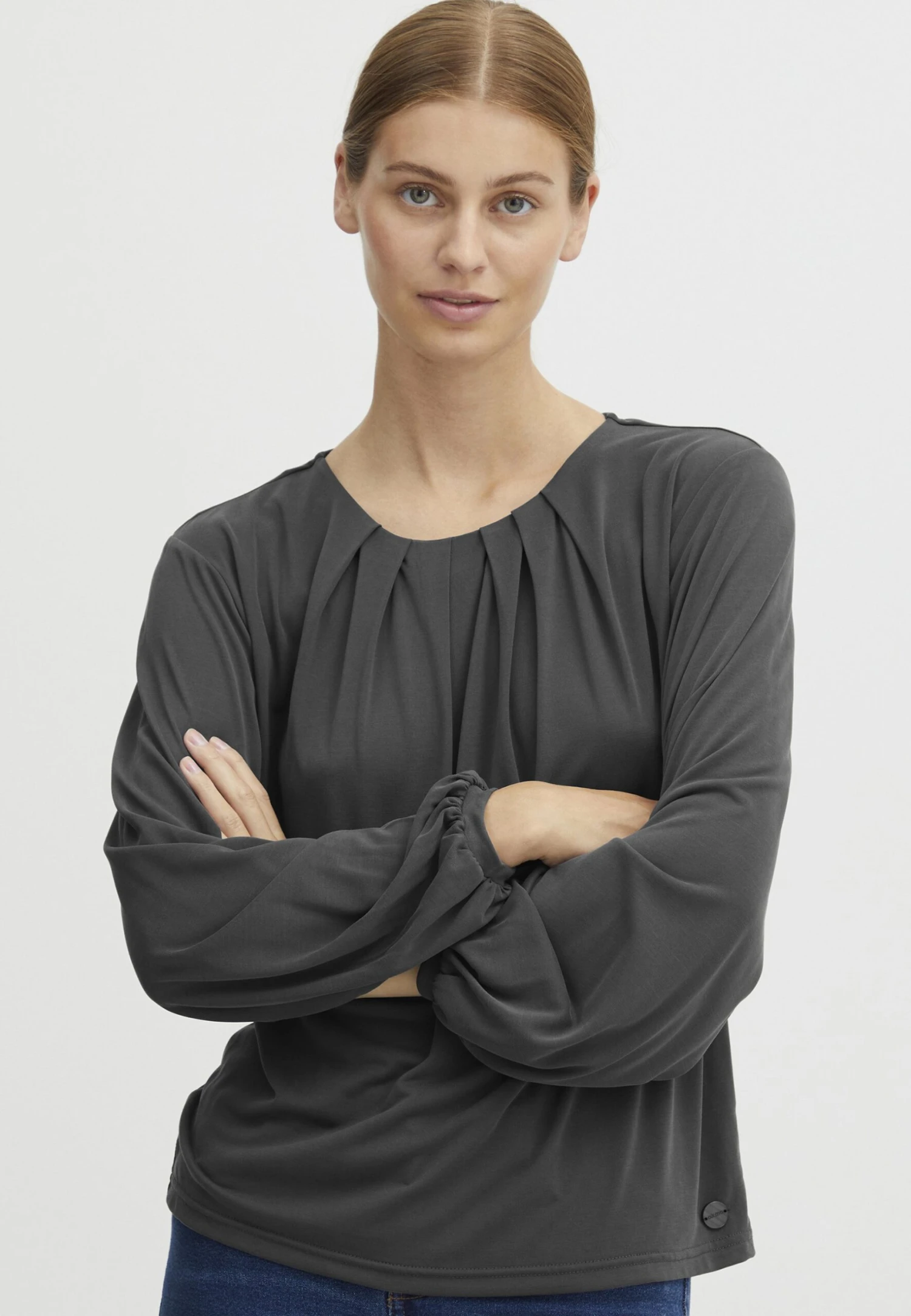 OXMO OXHAL - Blouse - Blackened Pearl 1 OXMO OXHAL - Blouse - Blackened Pearl