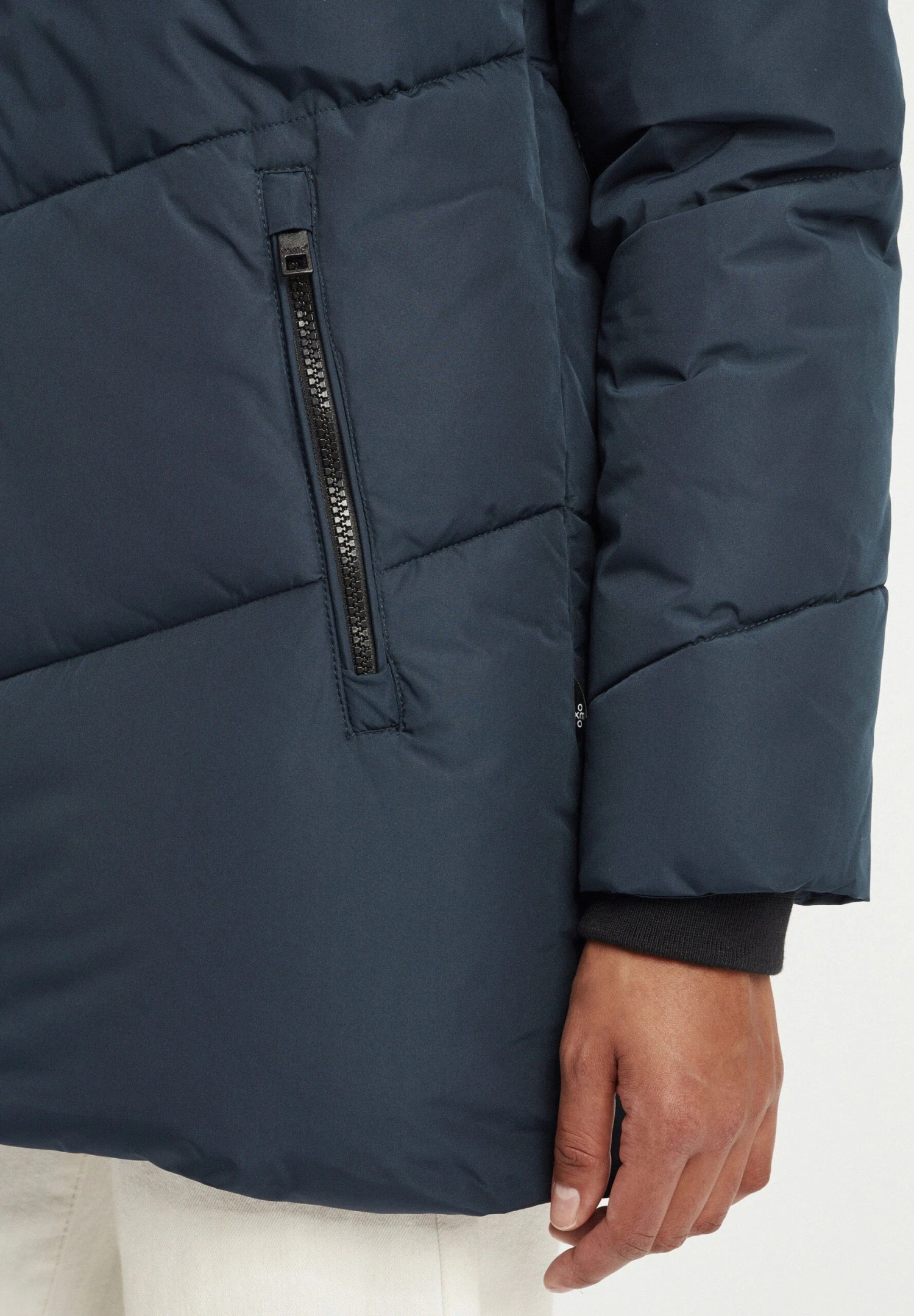 OXMO OXJunchen - Winter Coat - Insignia Blue 5 OXMO OXJunchen - Winter Coat - Insignia Blue - Image 5