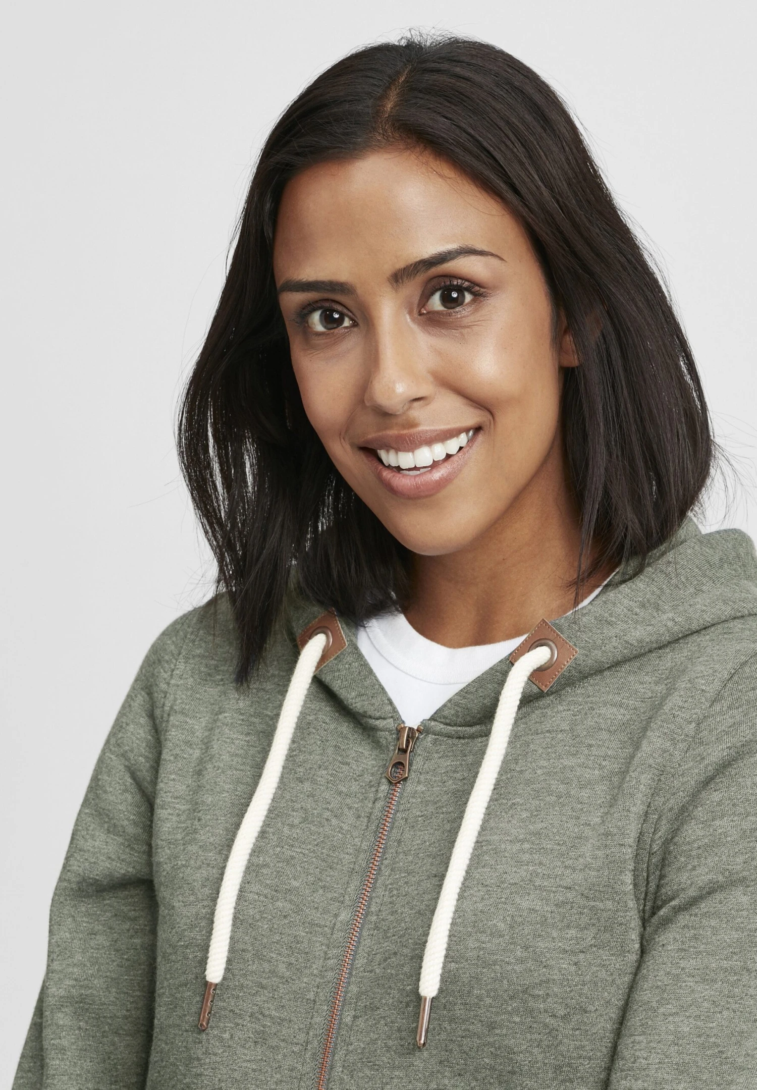 OXMO OXVicky - Zip-up Sweatshirt - Climb Mel 4 OXMO OXVicky - Zip-up Sweatshirt - Climb Mel - Image 4