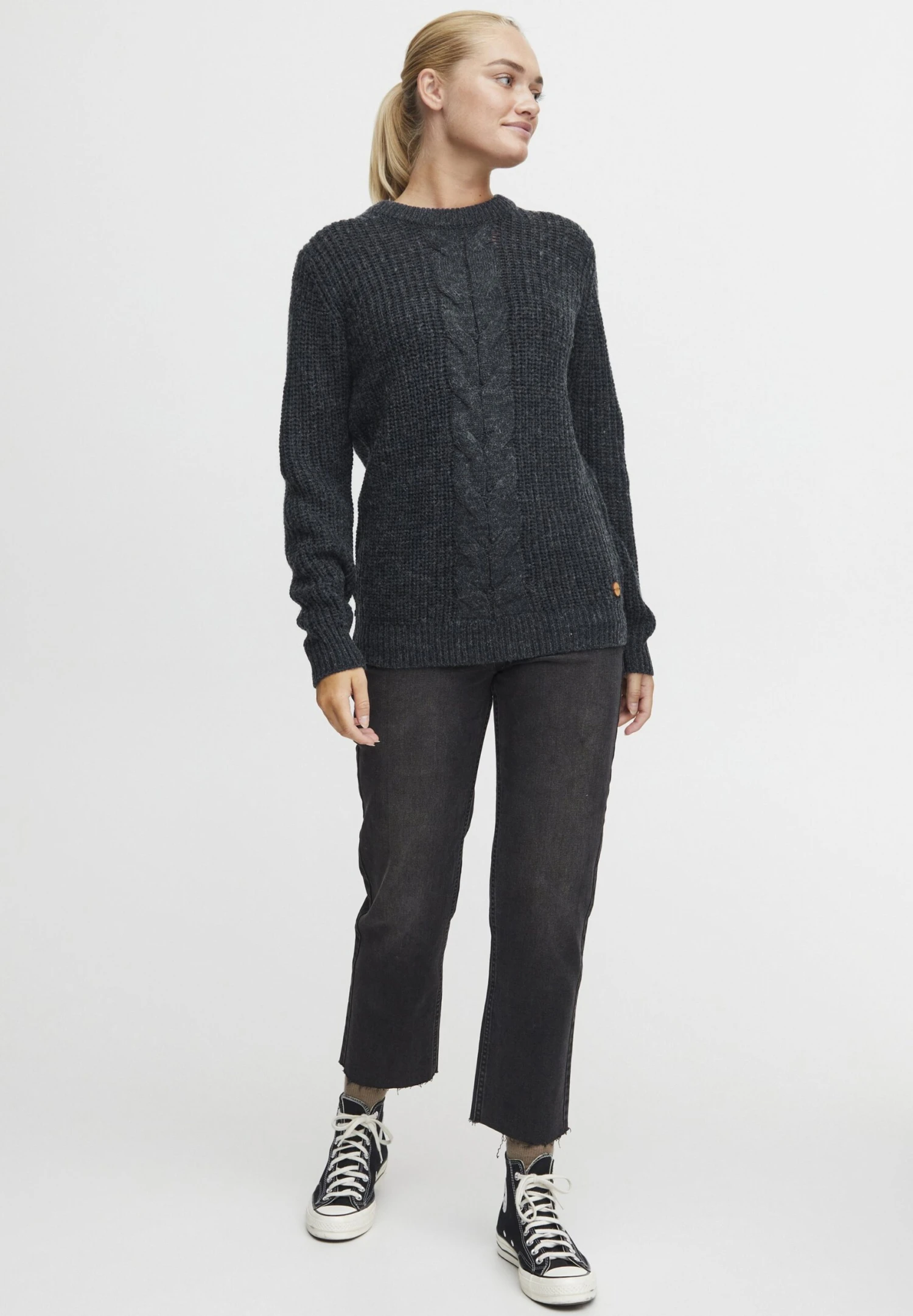 OXMO OXNatasja - Jumper - Total Eclipse Melange 2 OXMO OXNatasja - Jumper - Total Eclipse Melange - Image 2