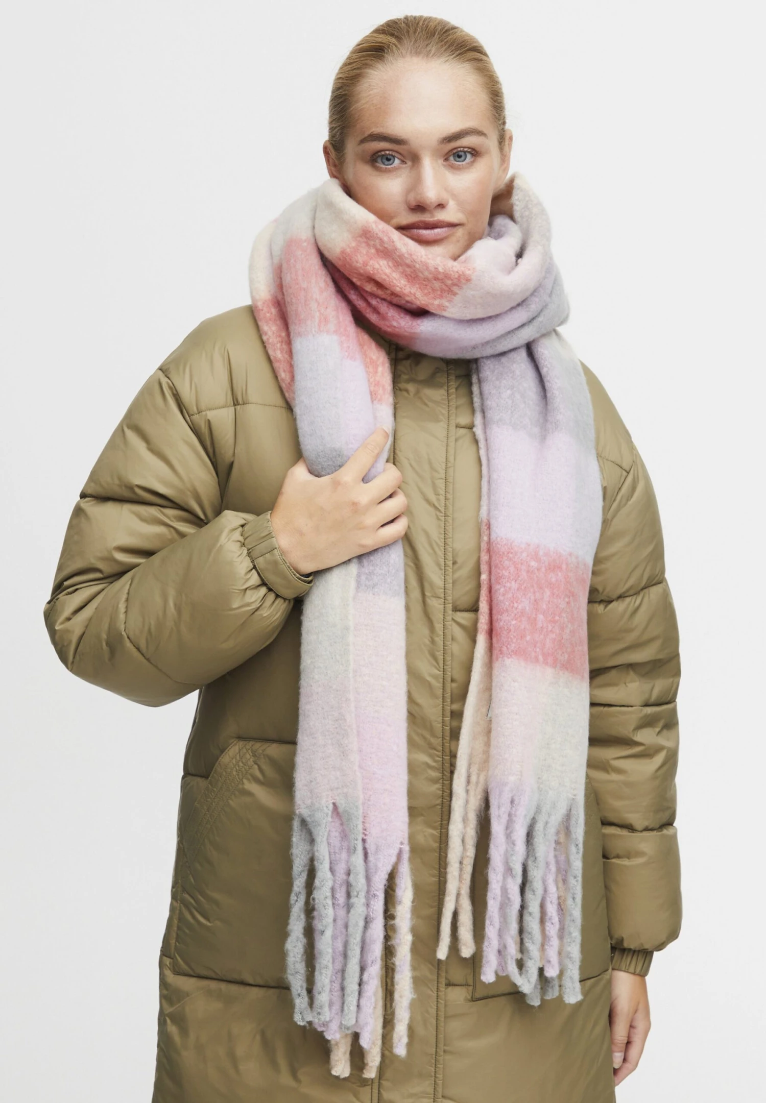OXMO OXVIVISCARF - Scarf - Very Berry Mix 1 OXMO OXVIVISCARF - Scarf - Very Berry Mix