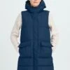 OXMO OXMINNA - Waistcoat - Dress Blues