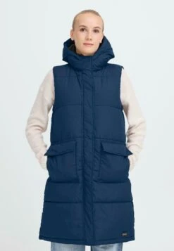 OXMO OXMINNA - Waistcoat - Dress Blues