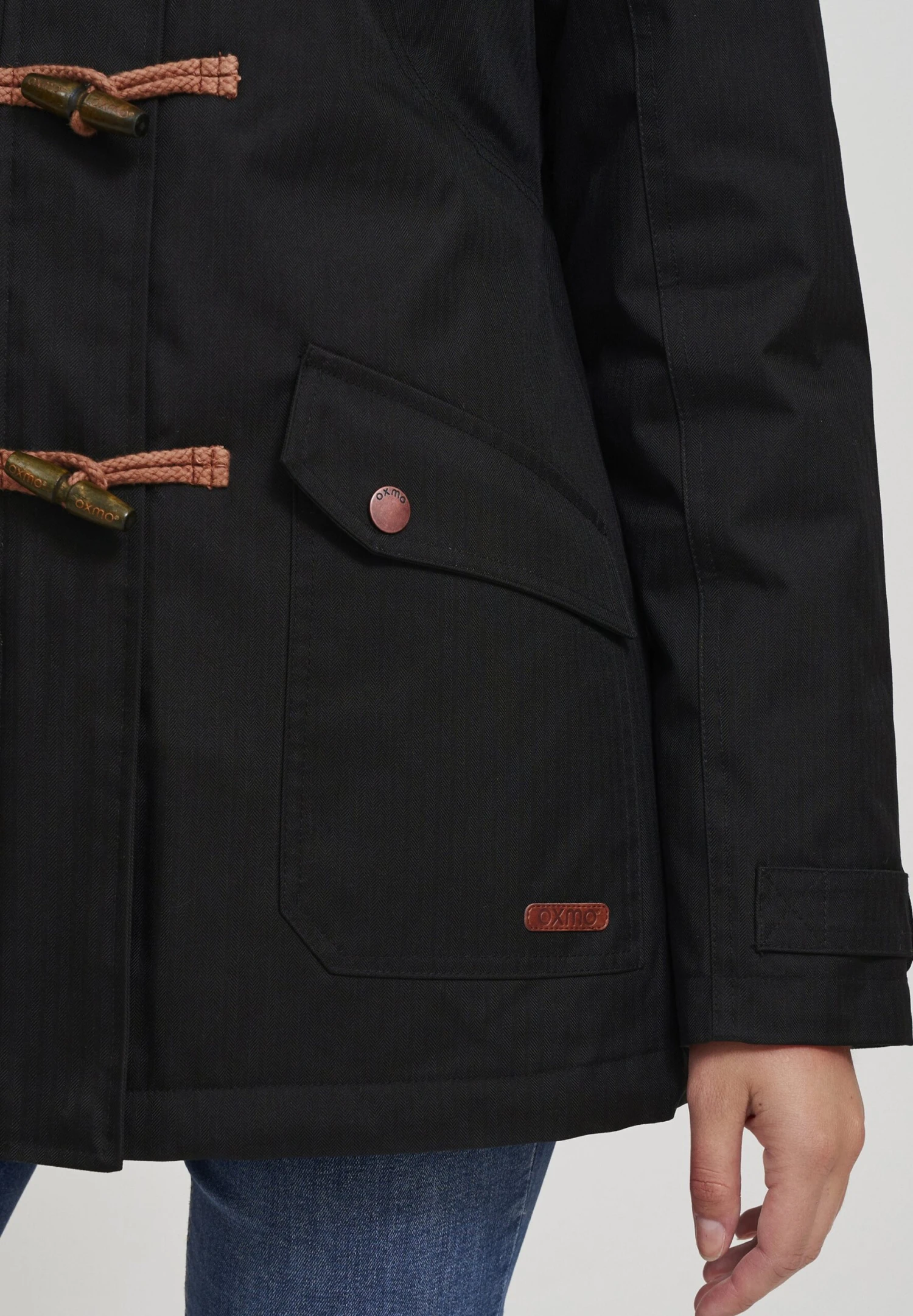 OXMO OXBrooke - Winter Coat - Black 5 OXMO OXBrooke - Winter Coat - Black - Image 5