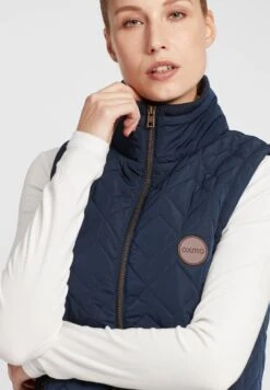 OXMO OXALITA - Waistcoat - Dress Blues -OXMO Store b6011f7a14b94e969c52bf3a55540cb1