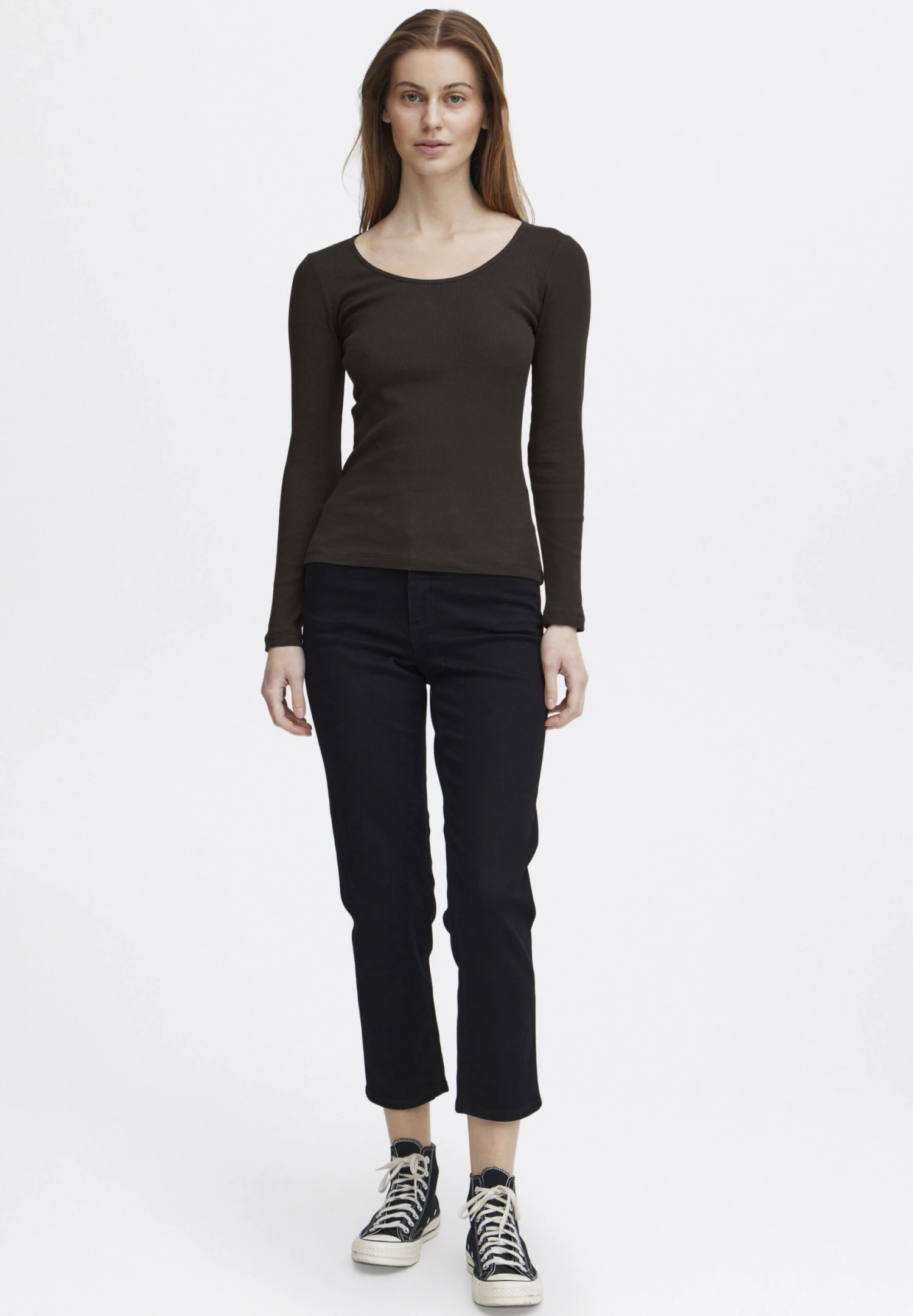 OXMO OXISKAT - Long Sleeved Top - Black 2 OXMO OXISKAT - Long Sleeved Top - Black - Image 2