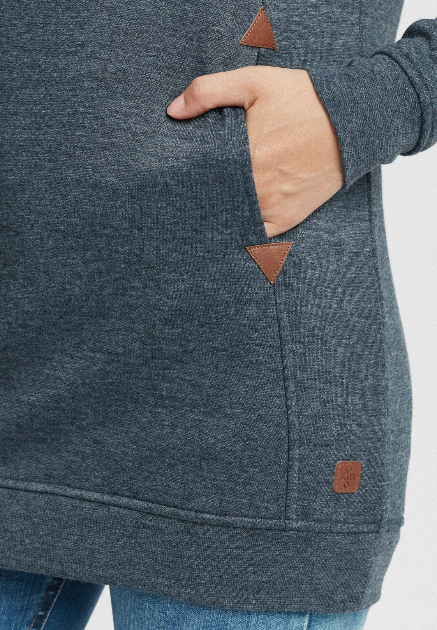 OXMO OXVicky - Hoodie - Ins Blu M 5 OXMO OXVicky - Hoodie - Ins Blu M - Image 5