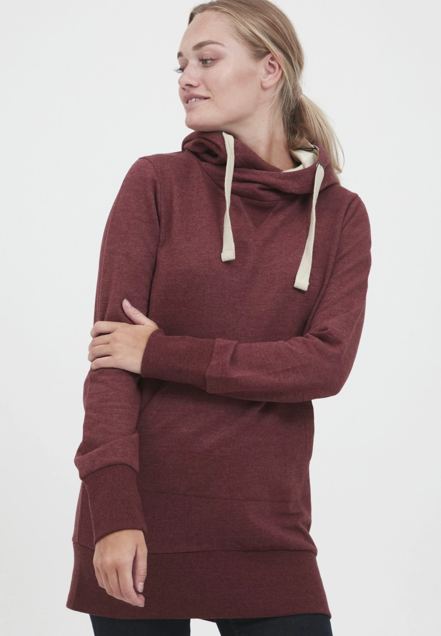 OXMO OXJenny - Hoodie - Zinfandel 1 OXMO OXJenny - Hoodie - Zinfandel