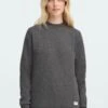 OXMO OXKAREN - Sweatshirt - Dark Grey Melange