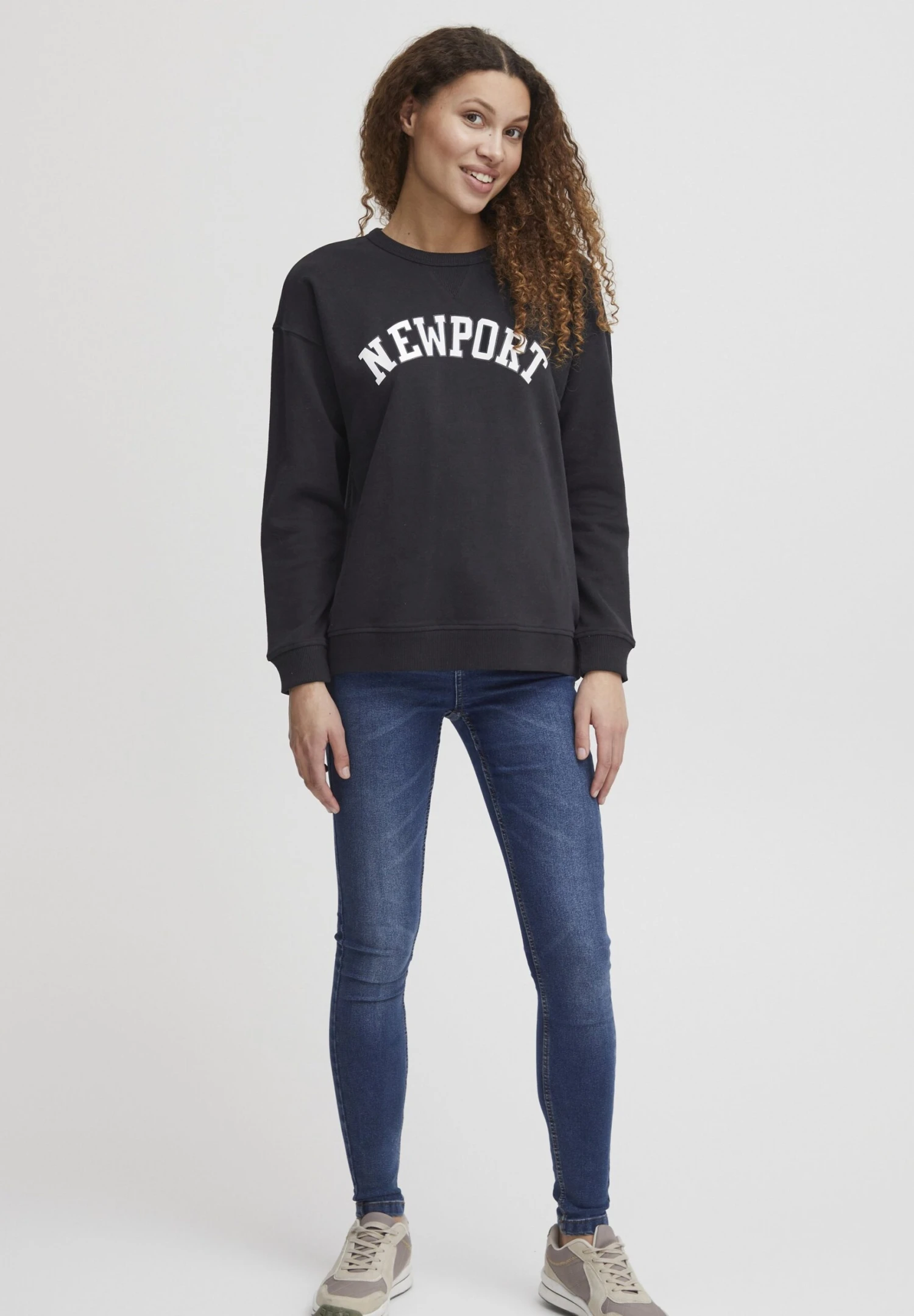 OXMO OXCOLEEN - Sweatshirt - Black 2 OXMO OXCOLEEN - Sweatshirt - Black - Image 2