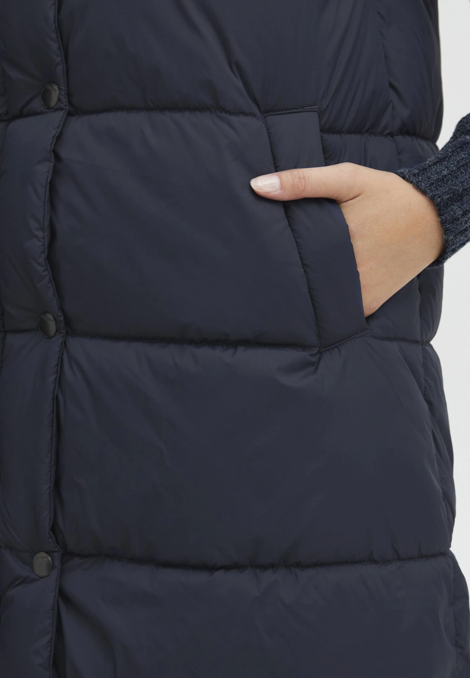 OXMO OXBODANI - Waistcoat - Total Eclipse 5 OXMO OXBODANI - Waistcoat - Total Eclipse - Image 5