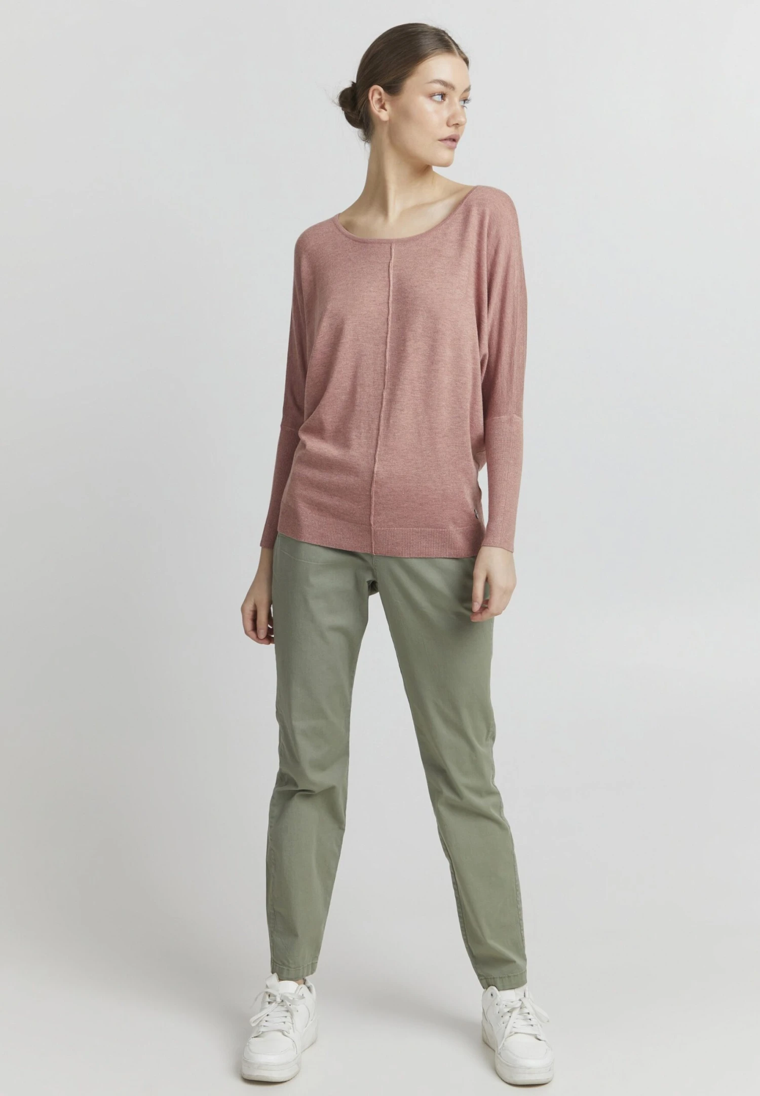 OXMO OXHerdis - Jumper - Ash Rose Melange 2 OXMO OXHerdis - Jumper - Ash Rose Melange - Image 2