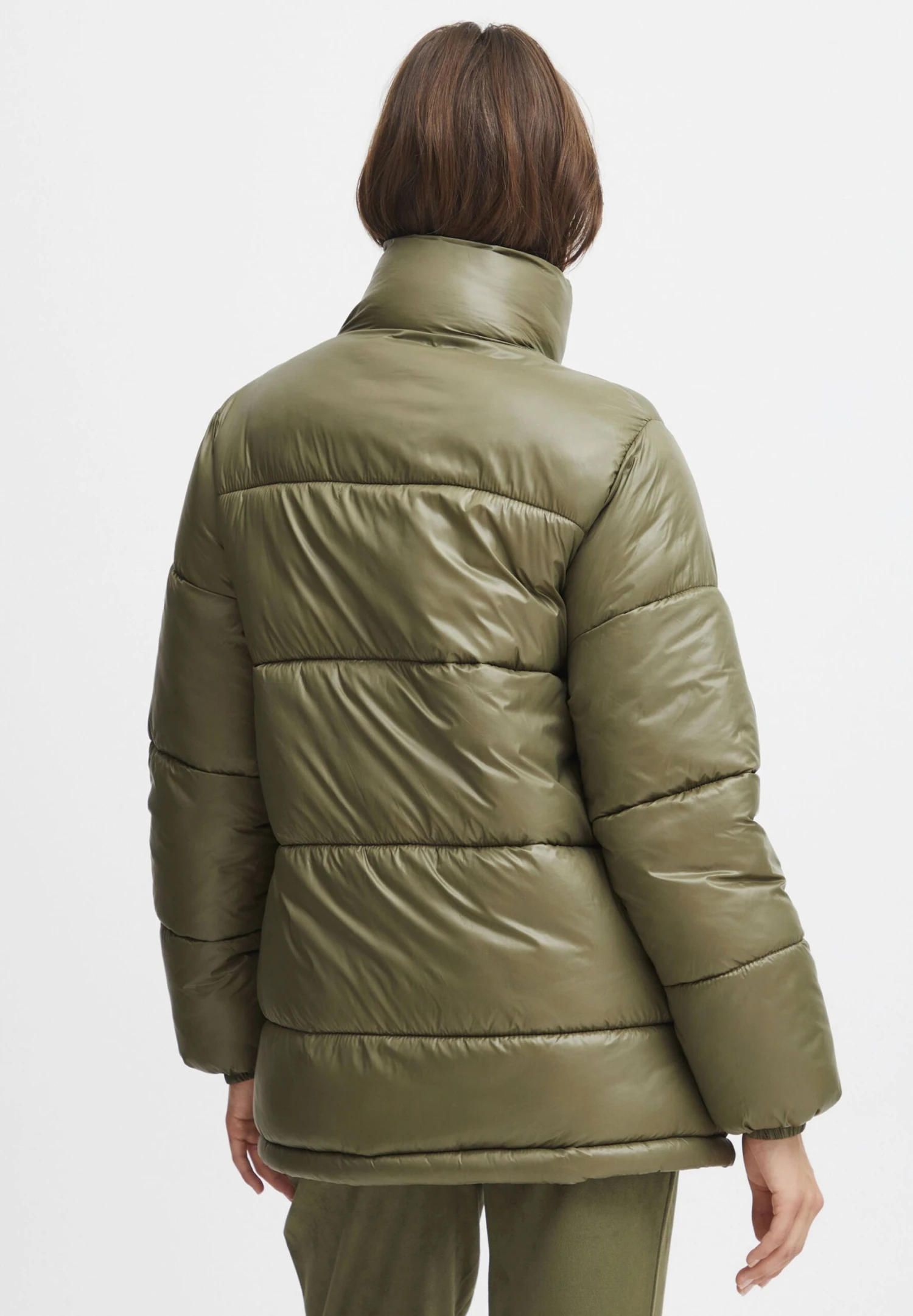 OXMO OXABELONE - Winter Jacket - Dusty Olive 3 OXMO OXABELONE - Winter Jacket - Dusty Olive - Image 3