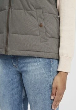 OXMO OXAlita - Waistcoat - Dark Grey 14 OXMO OXAlita - Waistcoat - Dark Grey -OXMO Store b809cad6535146bdbe4cf1563e920fc7