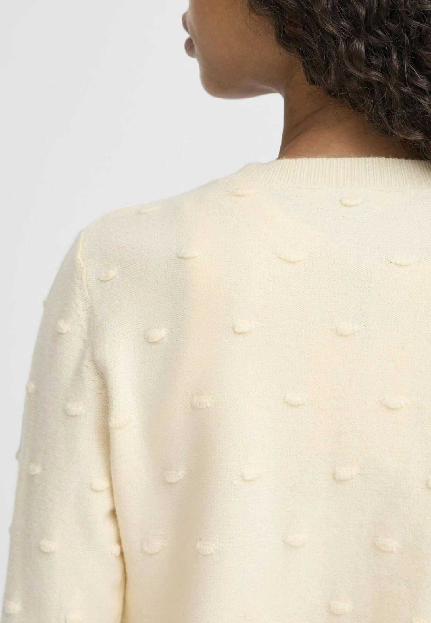 OXMO OXKALOTTA - Cardigan - Birch 5 OXMO OXKALOTTA - Cardigan - Birch - Image 5