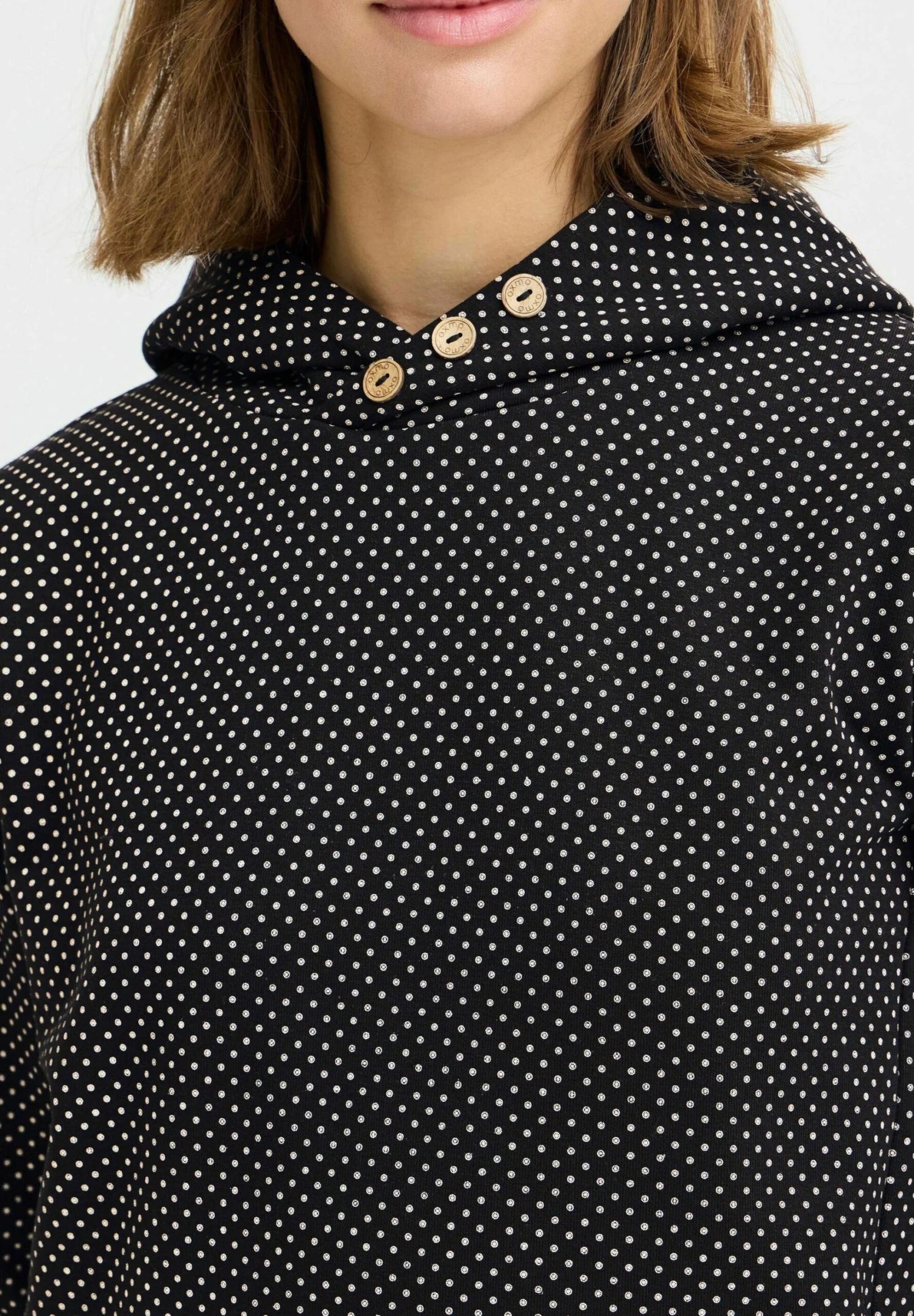 OXMO OXVERA - Hoodie - Black 4 OXMO OXVERA - Hoodie - Black - Image 4