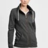 OXMO OXVICKY - Zip-up Sweatshirt - Dar Grey M