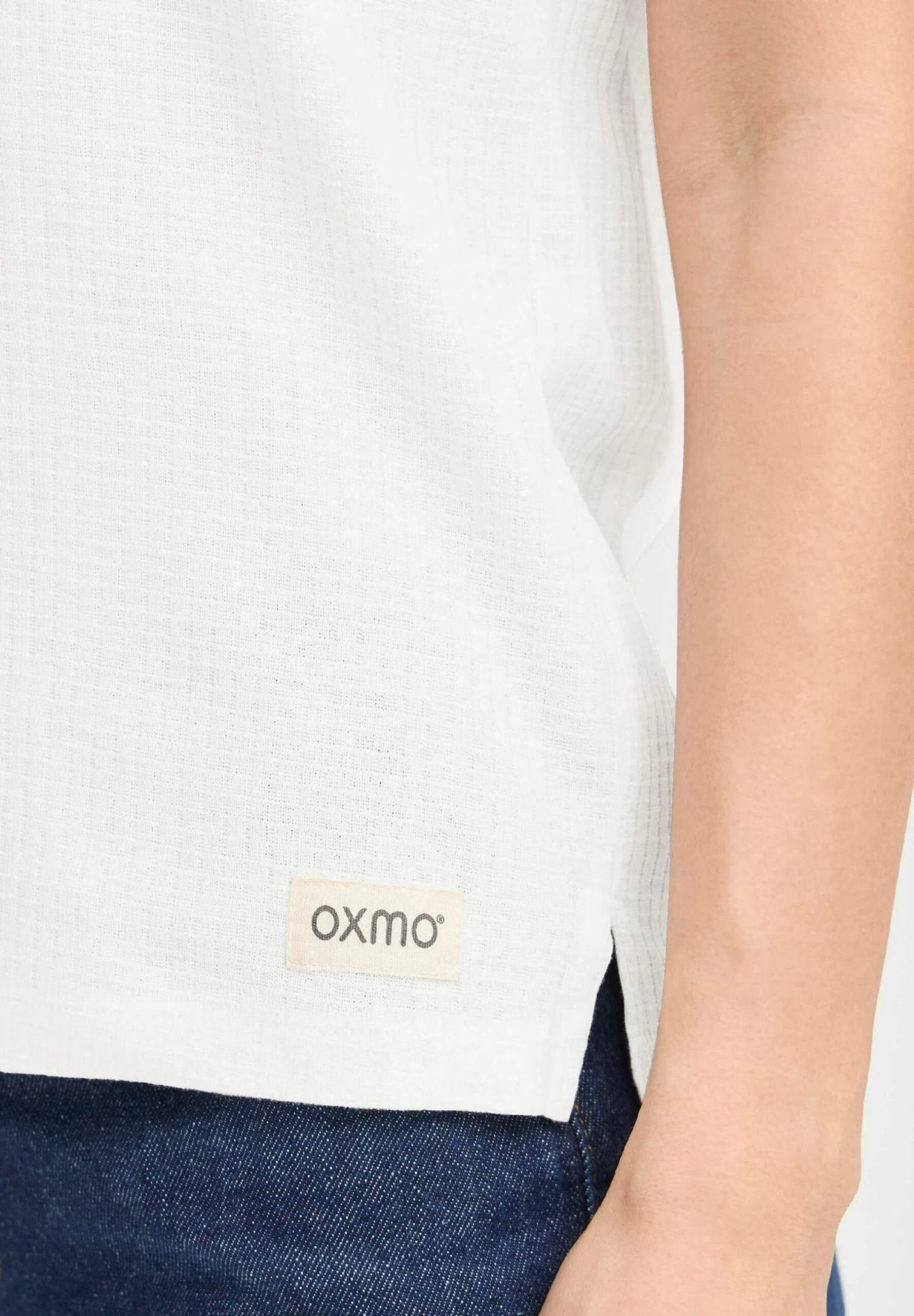 OXMO OXPIM - Basic T-shirt - Off White 8 OXMO OXPIM - Basic T-shirt - Off White - Image 8