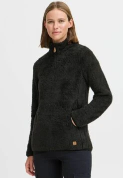 OXMO OXTELSONIA FLEECE - Fleece Jumper - Black