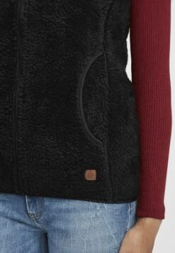 OXMO OXTHERI - Waistcoat - Black 14 OXMO OXTHERI - Waistcoat - Black -OXMO Store baa006883fbd42c98b71535a93561758