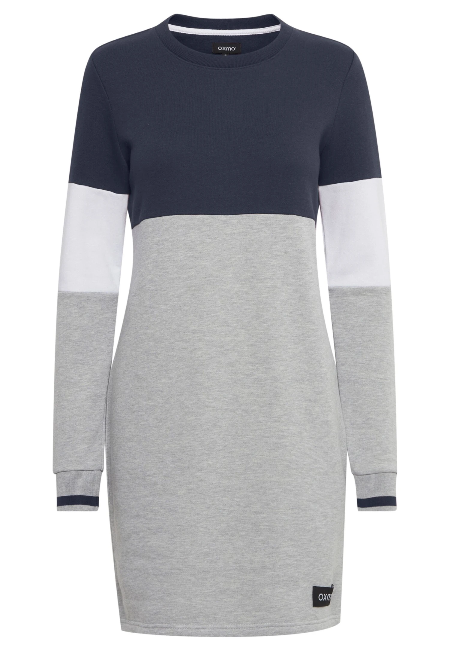 OXMO OXOMILA - Day Dress - Dark Grey Melange 10 OXMO OXOMILA - Day Dress - Dark Grey Melange - Image 10