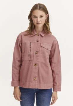 OXMO OXTAMI - Denim Jacket - Ash Rose