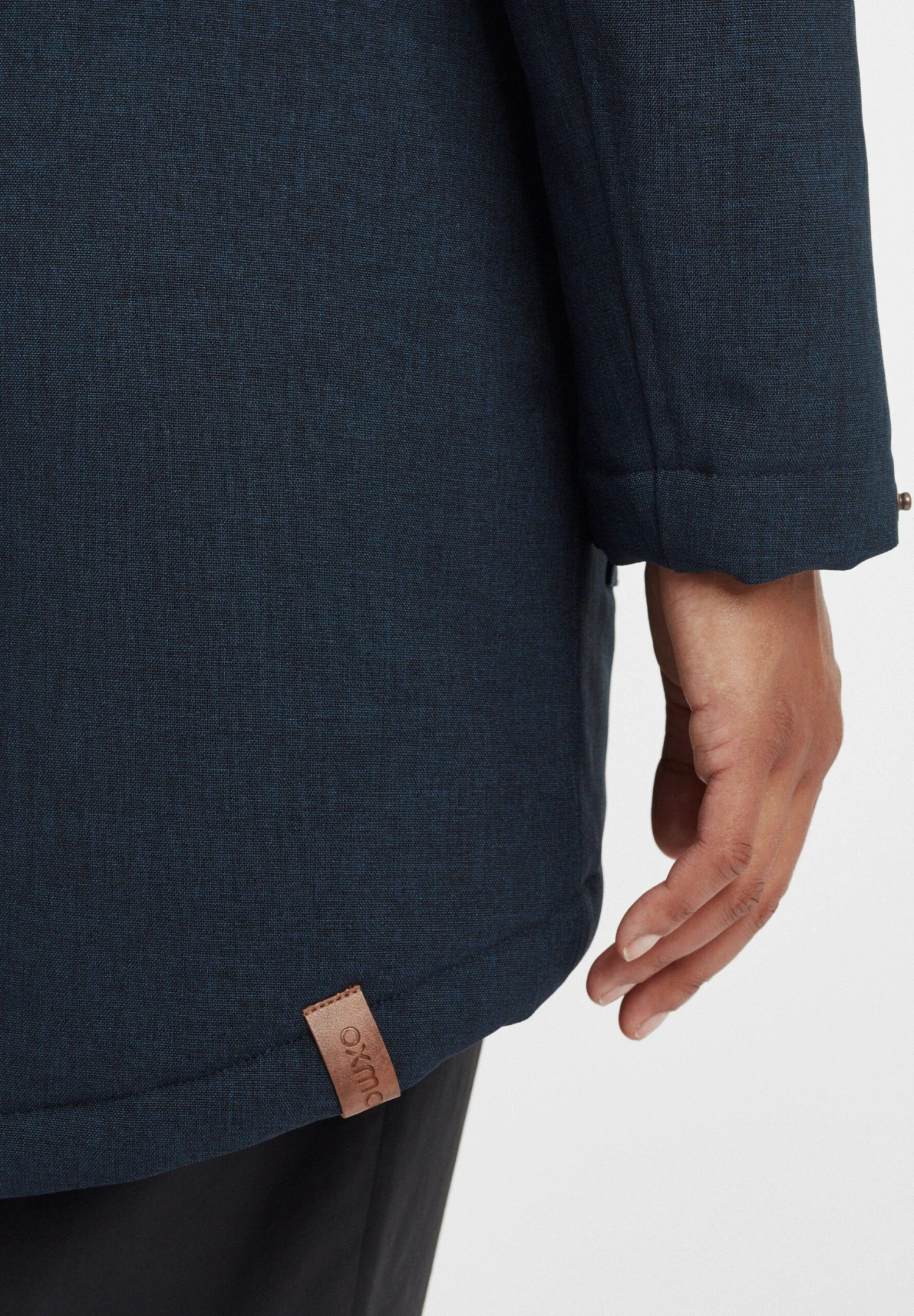 OXMO OXMelly - Winter Coat - Insignia Blue 5 OXMO OXMelly - Winter Coat - Insignia Blue - Image 5