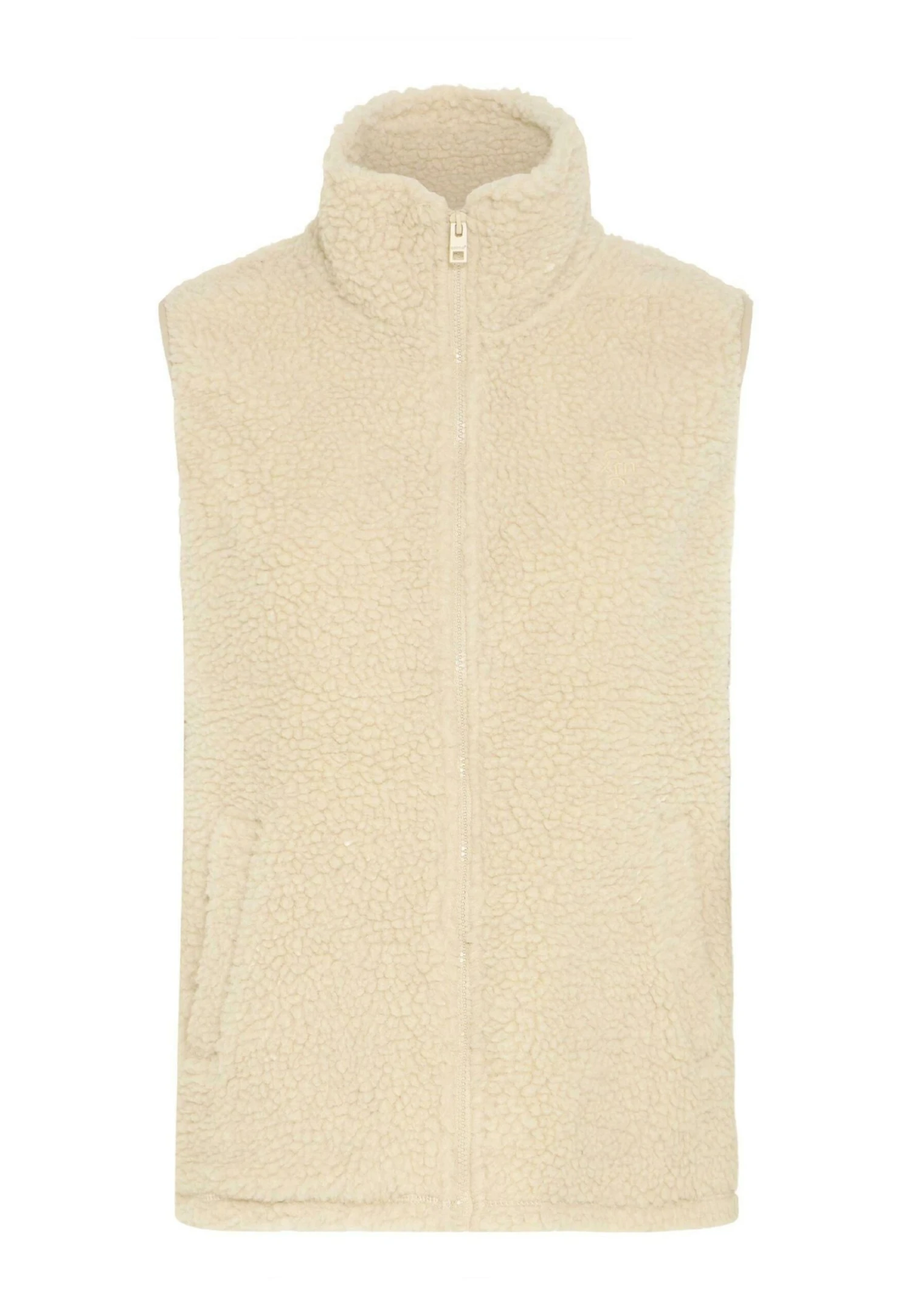 OXMO OXTINNE TEDDY - Waistcoat - Total Eclipse 8 OXMO OXTINNE TEDDY - Waistcoat - Total Eclipse - Image 8