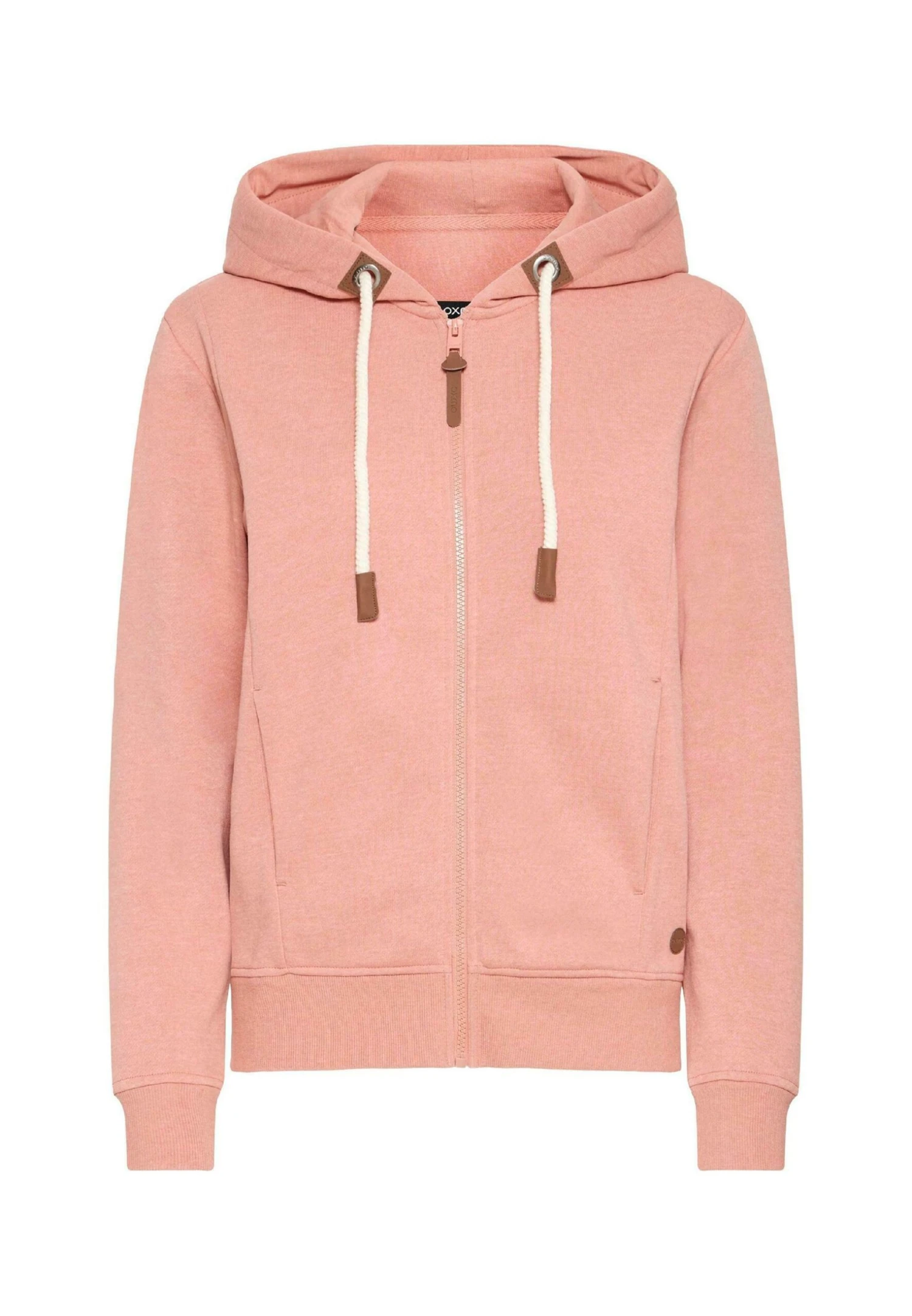 OXMO OXMILLE ZIPHOODIE - Zip-up Sweatshirt - Cameo Brown Melange 6 OXMO OXMILLE ZIPHOODIE - Zip-up Sweatshirt - Cameo Brown Melange - Image 6