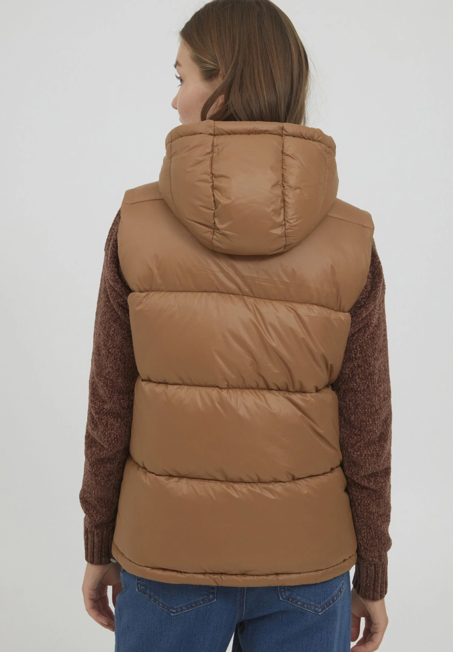 OXMO OXTabita - Waistcoat - Thrush 3 OXMO OXTabita - Waistcoat - Thrush - Image 3