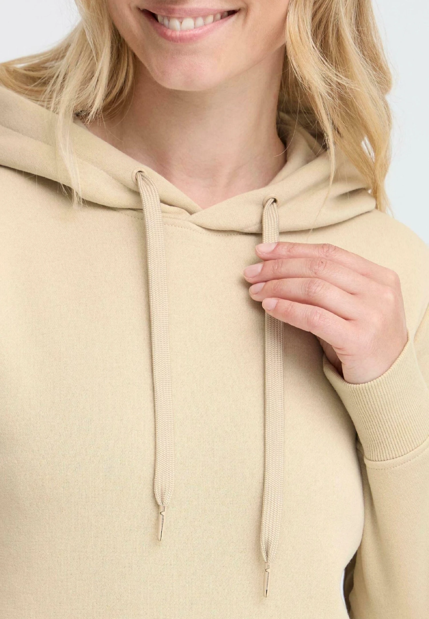 OXMO OXKAREN - Hoodie - Oyster 4 OXMO OXKAREN - Hoodie - Oyster - Image 4