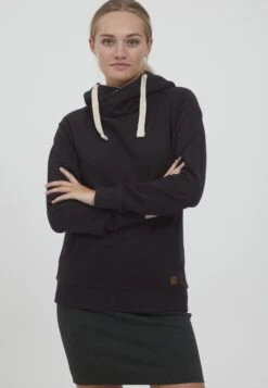 OXMO OXJulia - Hoodie - Black Teddy