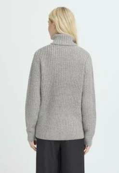 OXMO OXEDNA ROLLNECK - Jumper - Medium Grey Melange 10 OXMO OXEDNA ROLLNECK - Jumper - Medium Grey Melange -OXMO Store befb5c94f4134f42a7f337523aa250f5