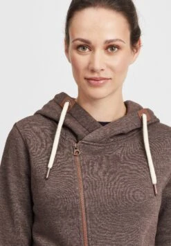 OXMO OXVicky - Zip-up Sweatshirt - Coffe B Me 16 OXMO OXVicky - Zip-up Sweatshirt - Coffe B Me -OXMO Store bf7d2c77d619479fb091a6df68b342bc