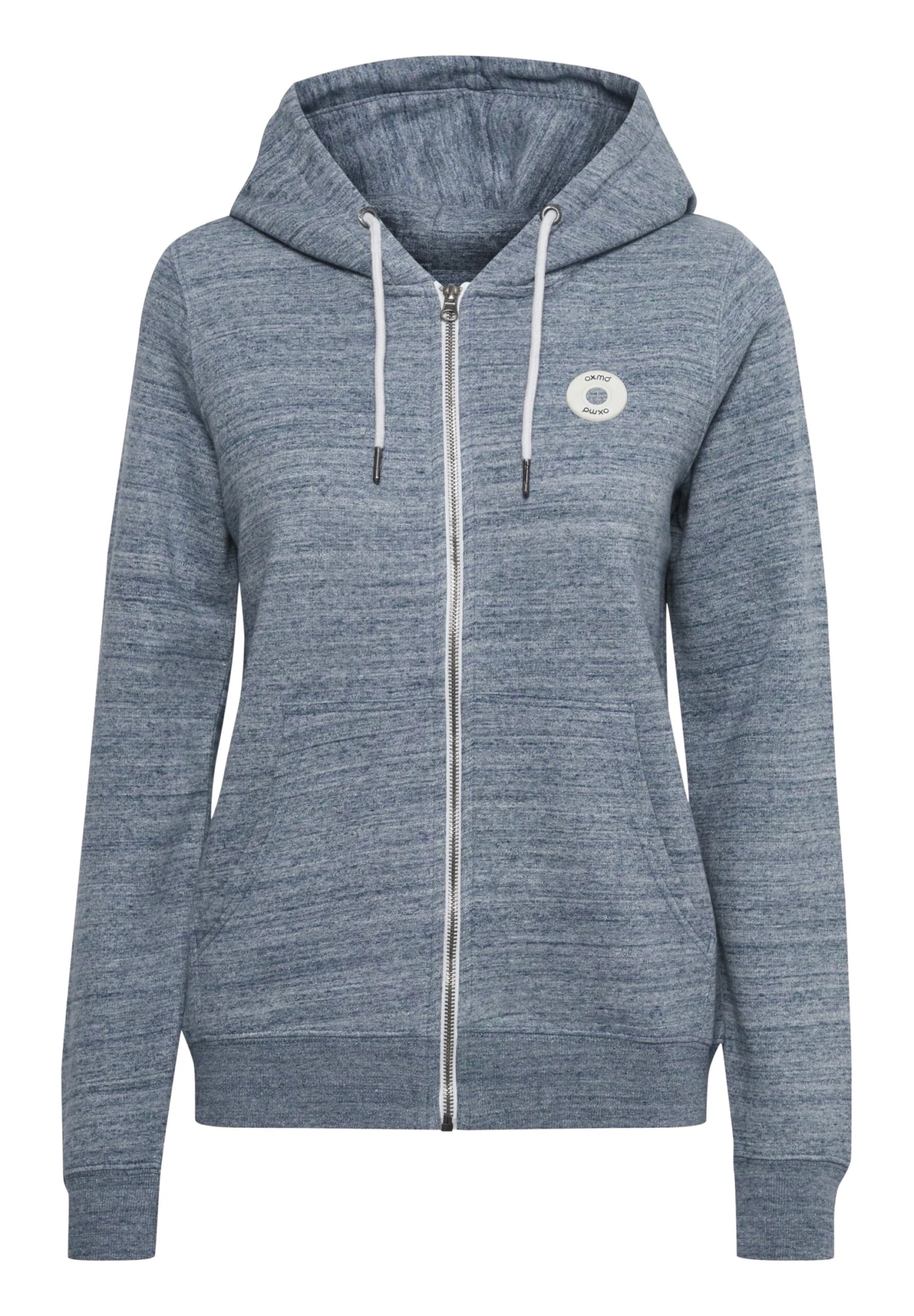 OXMO OXHELNA - Zip-up Sweatshirt - Pewter Melange 7 OXMO OXHELNA - Zip-up Sweatshirt - Pewter Melange - Image 7
