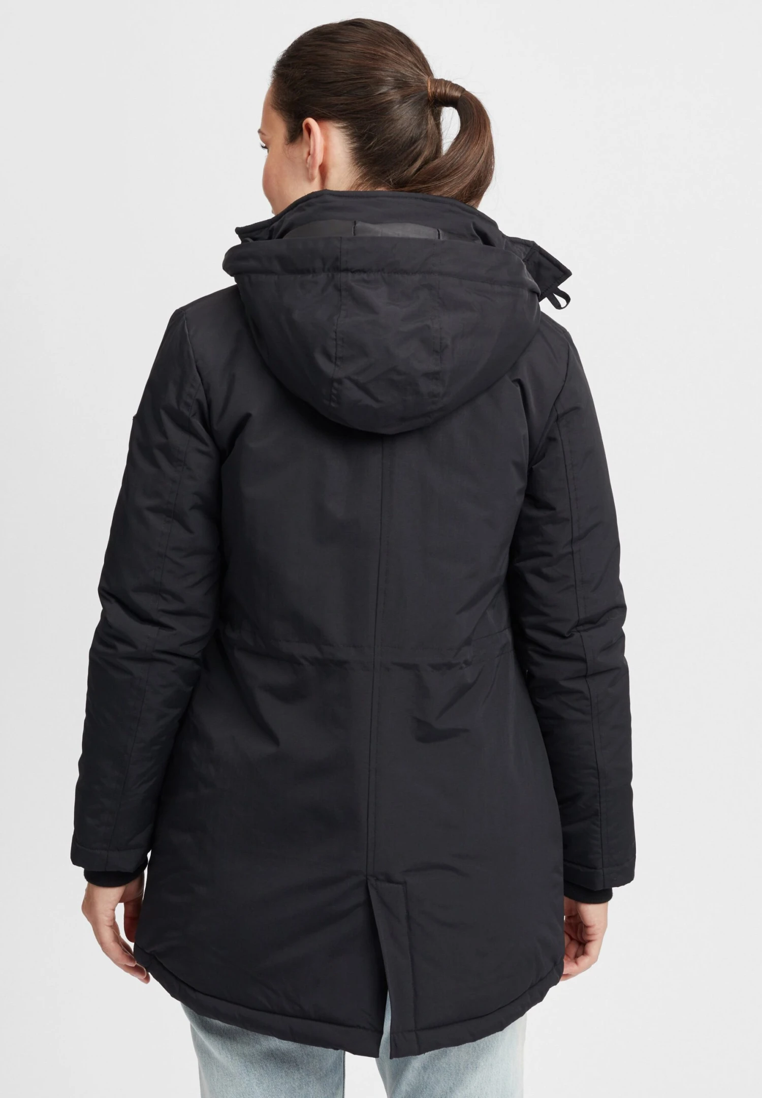 OXMO OXActa - Winter Coat - Black 3 OXMO OXActa - Winter Coat - Black - Image 3