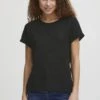 OXMO OXKatie - Basic T-shirt - Black