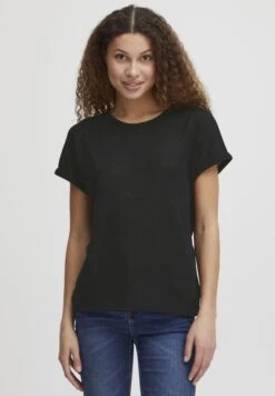 OXMO OXKatie - Basic T-shirt - Black