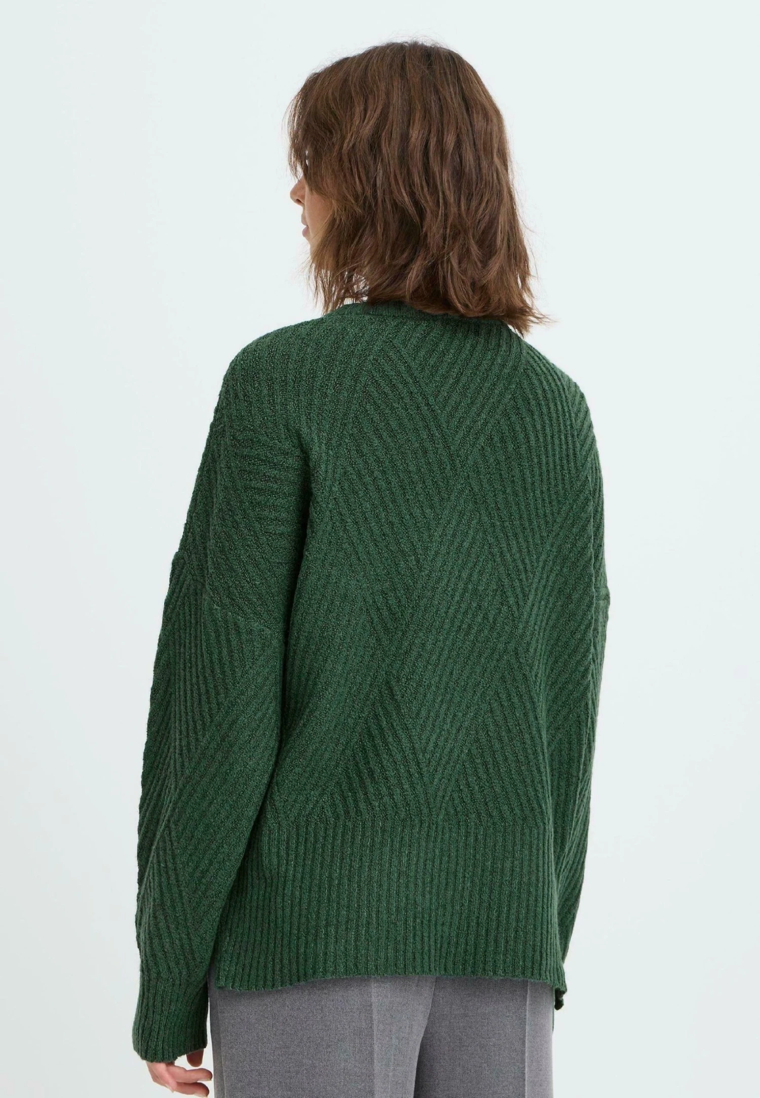 OXMO IHBOMMA - Jumper - Pineneedle 3 OXMO IHBOMMA - Jumper - Pineneedle - Image 3