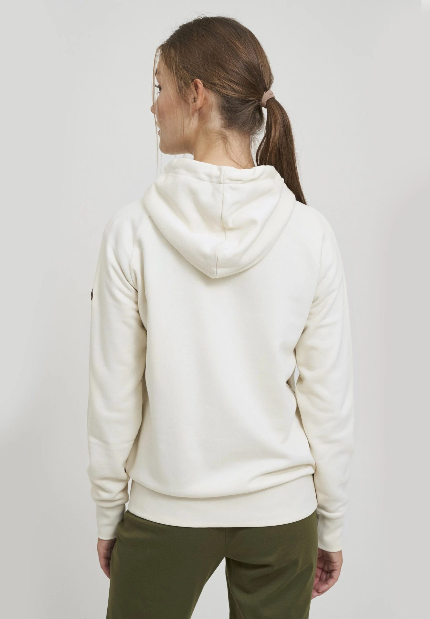 OXMO OXULLA - Zip-up Sweatshirt - Birch 3 OXMO OXULLA - Zip-up Sweatshirt - Birch - Image 3