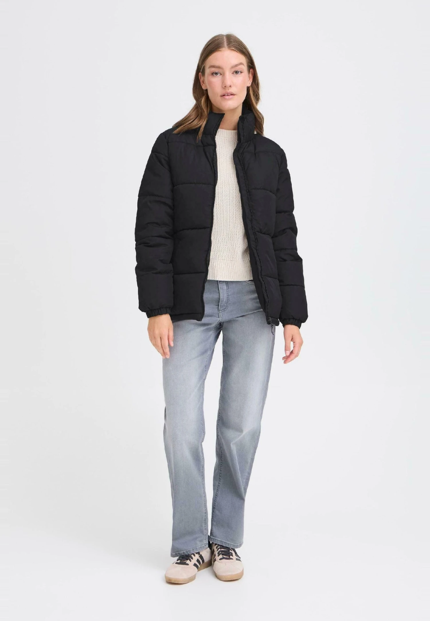 OXMO OXMINNA - Winter Jacket - Black 2 OXMO OXMINNA - Winter Jacket - Black - Image 2