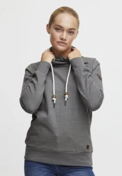 OXMO OXUDINE - Sweatshirt - Medium Grey Melange