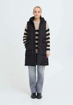 OXMO OXMINNA - Waistcoat - Black 9 OXMO OXMINNA - Waistcoat - Black -OXMO Store c26b316a07e040ac89a687d1d14f3a89