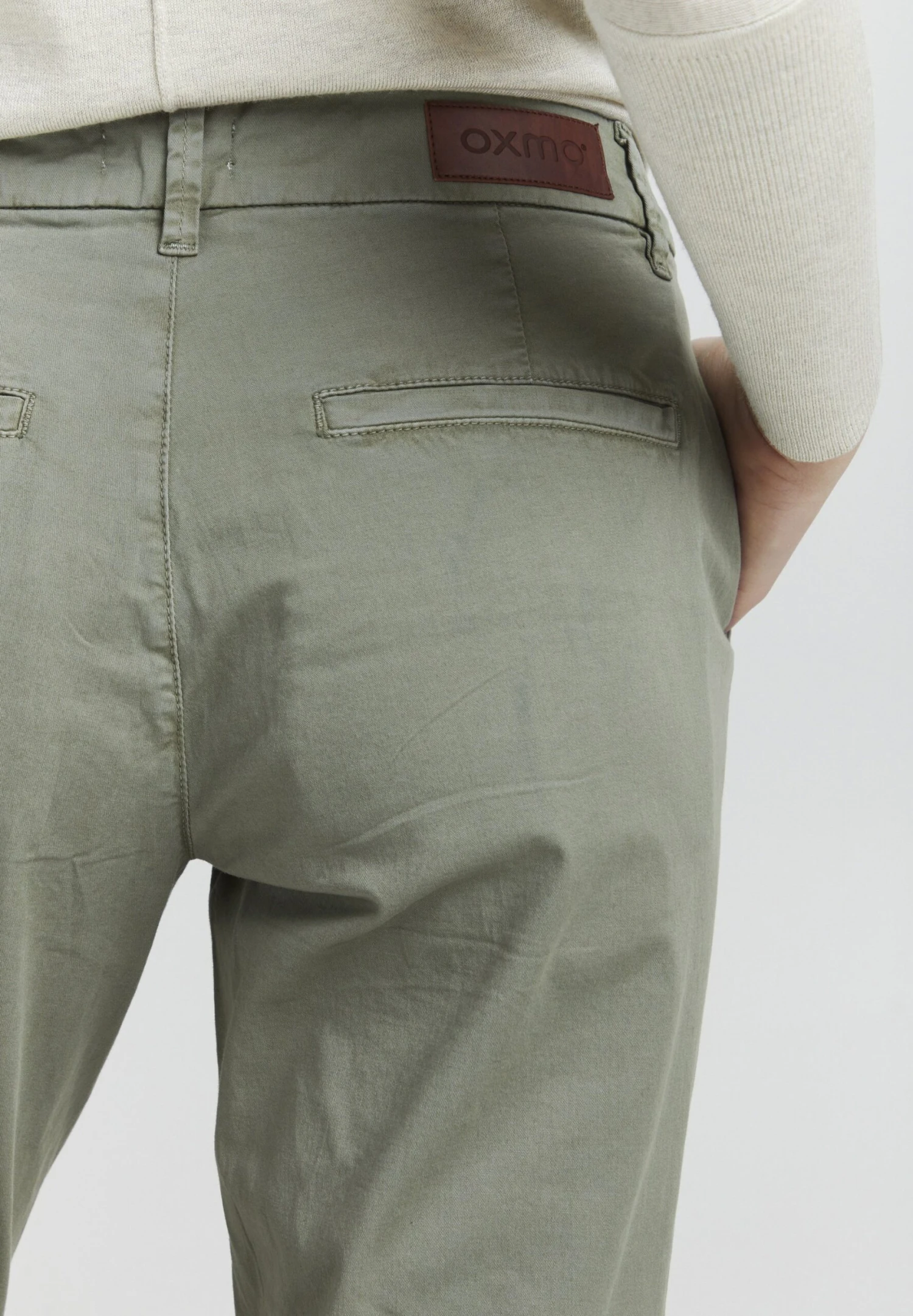 OXMO OXCHILLI - Chinos - Seagrass 5 OXMO OXCHILLI - Chinos - Seagrass - Image 5