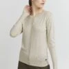 OXMO OXHLIN - Cardigan - Oyster Grey Melange