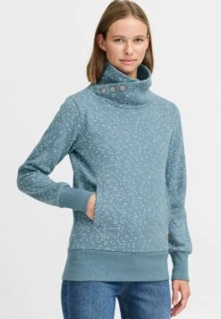 OXMO OXBEATANETTE - Sweatshirt - Bluestone