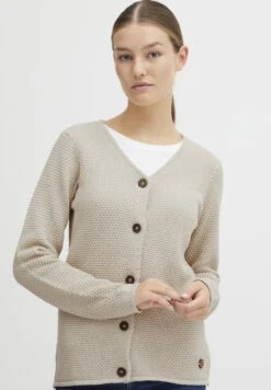 OXMO OXHelga - Cardigan - Oatmeal
