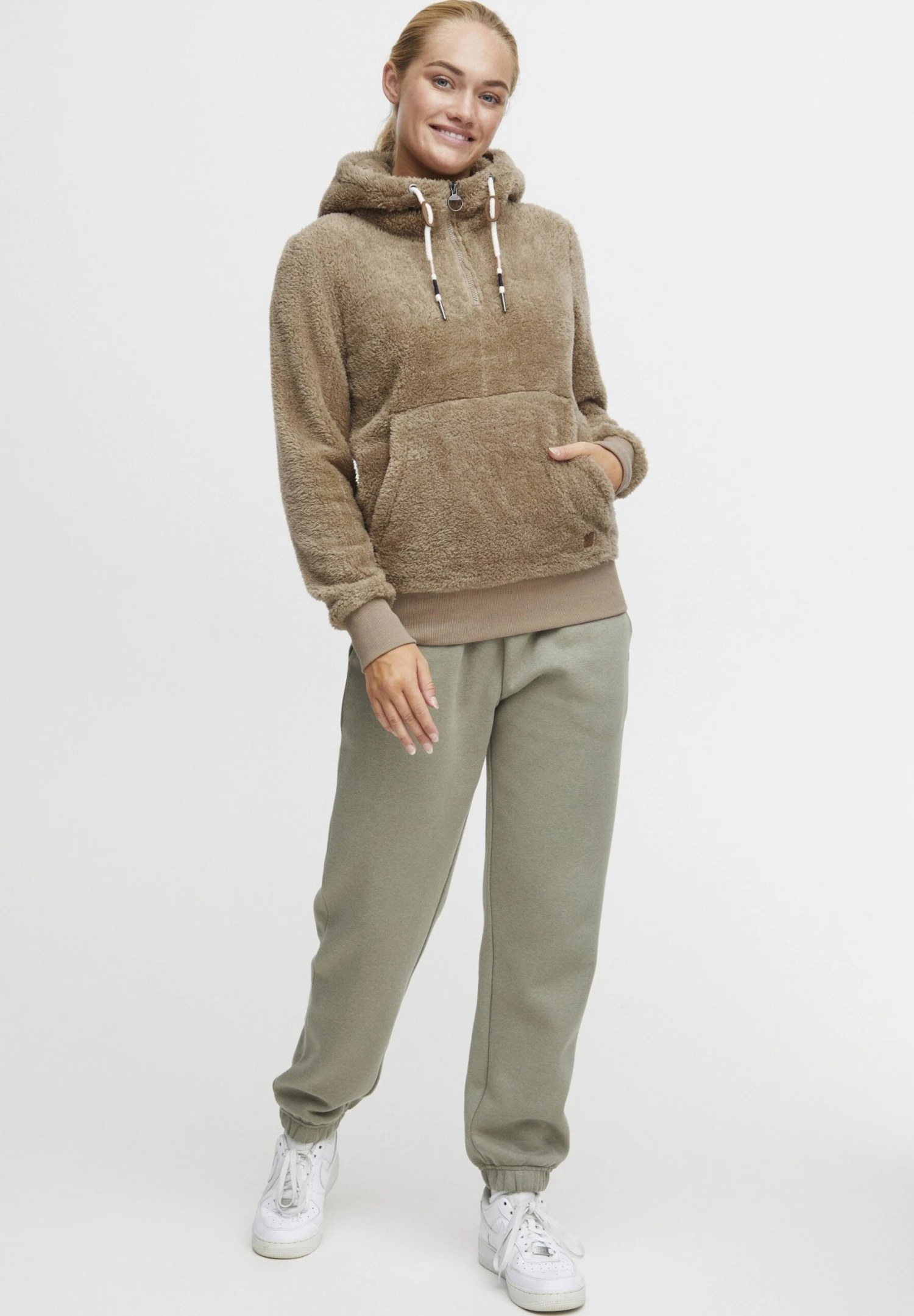 OXMO OXANOUSH FLEECE - Fleece Jumper - Kelp 2 OXMO OXANOUSH FLEECE - Fleece Jumper - Kelp - Image 2