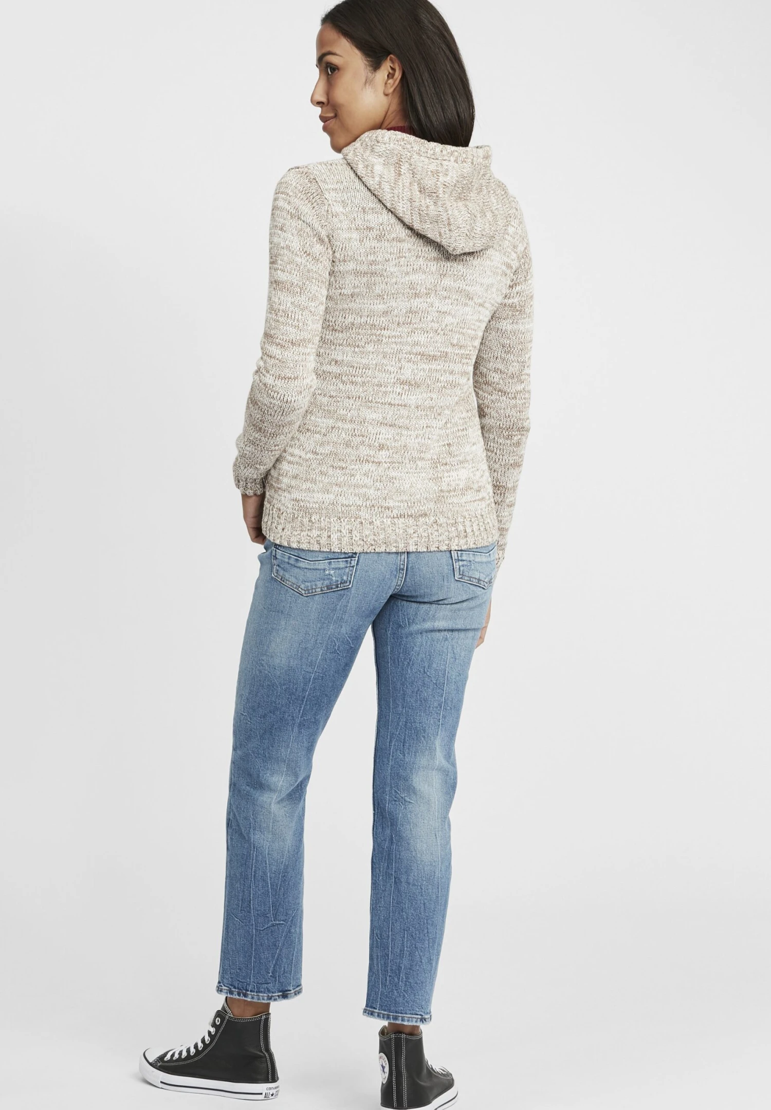 OXMO OXPHILADELPHIA - Cardigan - Dune 3 OXMO OXPHILADELPHIA - Cardigan - Dune - Image 3