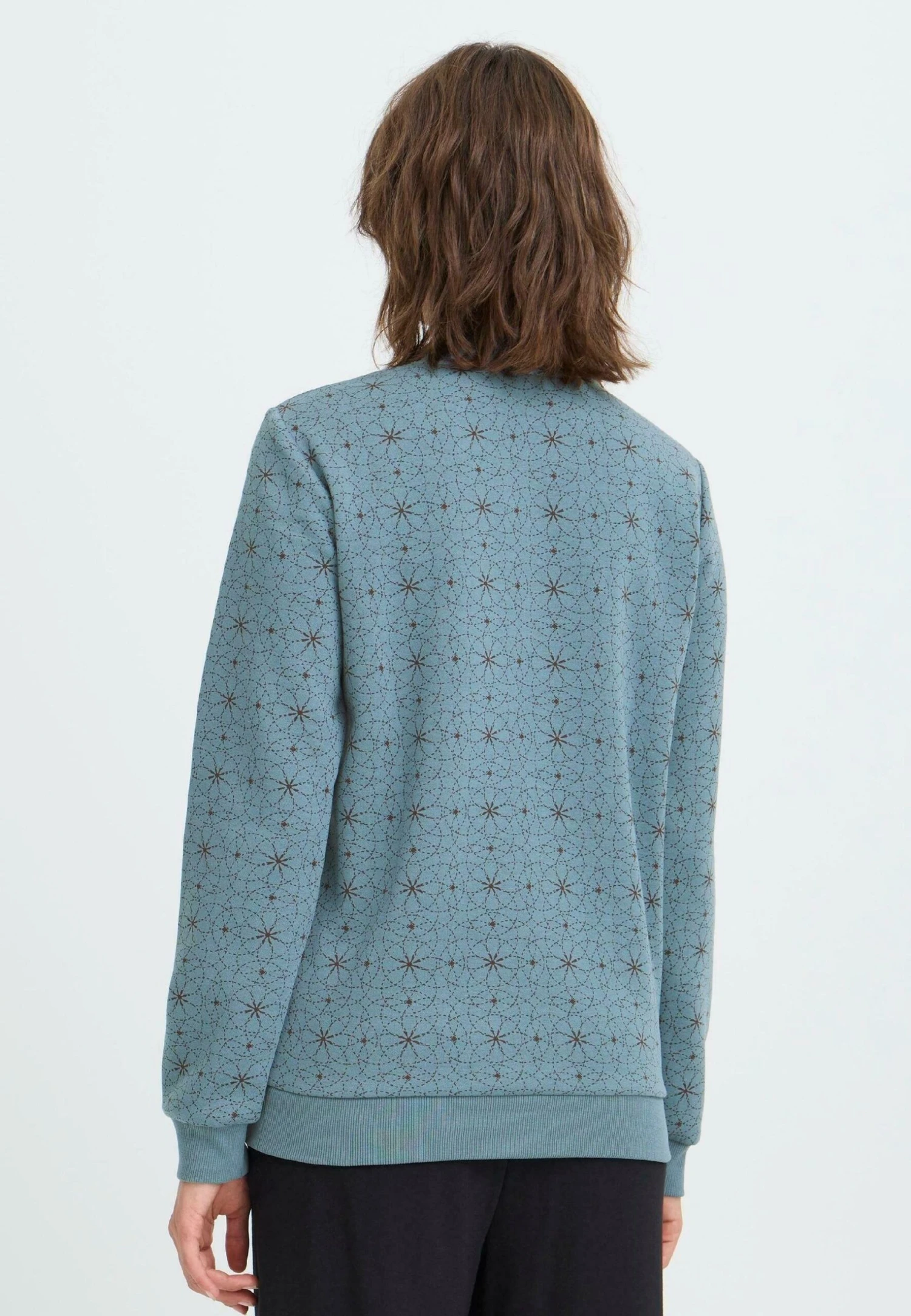 OXMO OXKAREN - Sweatshirt - Bluestone 3 OXMO OXKAREN - Sweatshirt - Bluestone - Image 3